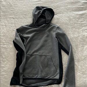 Gray Hooded Sweatshirt